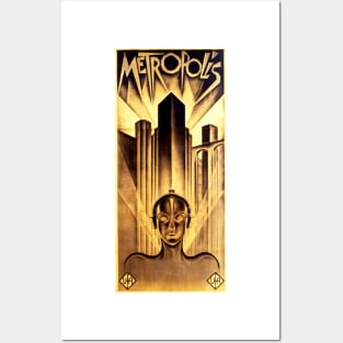 Metropolis - MOVIE POSTER - Retro - Vintage Posters and Art